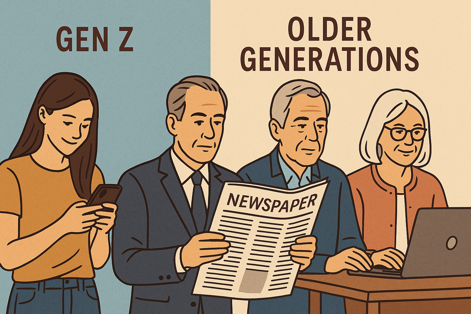 Gen Z vs Older Generations
